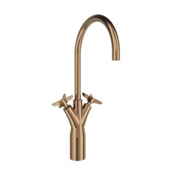 Bimando Lavabo alto ADAGIO cobre cepillado - 911001CUC 1