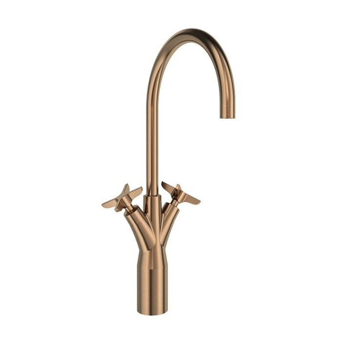 Bimando Lavabo alto ADAGIO cobre cepillado - 911001CUC 1