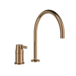 Monomando lavabo repisa ADAGIO cobre cepillado - 914702CUC 1