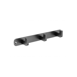 Percha triple NOVA black gun metal - CAN007-02/BGM 1