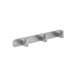 Percha triple NOVA niquel cepillado - CAN007-02/NQ 1
