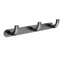 Percha triple PURE black gun metal - CAP005-02/BGM 1