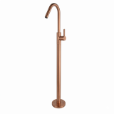 Monomando lavabo a suelo ADAGIO cobre cepillado - 917603CUC 1