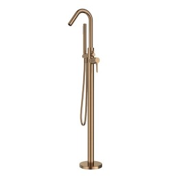 Monomando baño-ducha a suelo ADAGIO cobre cepillado - 918503DCOC 1