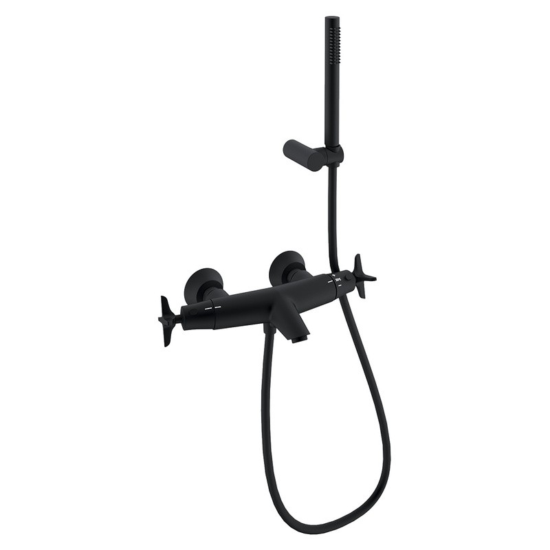Termostático baño-ducha ADAGIO negro mate - 913901DNM Termostático baño-ducha ADAGIO negro mate - 913901DNM