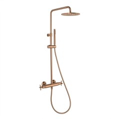 Conjunto termostático ducha Adagio cobre cepillado - 915411RM300CUC - Ramón Soler