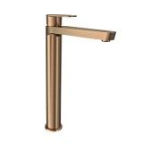 Monomando lavabo alto XL ALEXIA cobre cepillado - 360201CUC 1