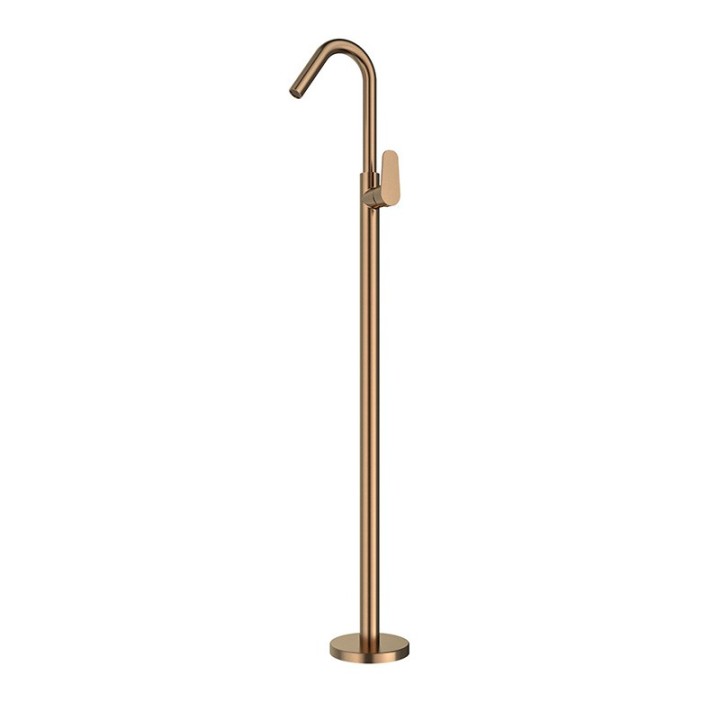 Monomando lavabo a suelo ALEXIA cobre cepillado - 367603CUC 1