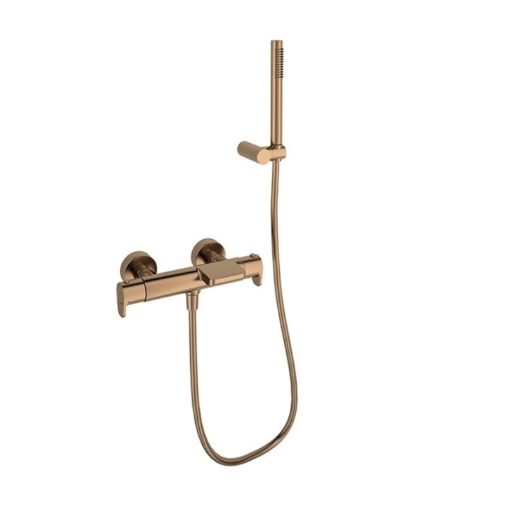 Termostático baño-ducha cascada ALEXIA cobre cepillado - 363901DCUC 1