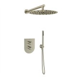 Kit termostático ducha empotrado 2-vías TZAR níquel cepillado - K3487012NC 1
