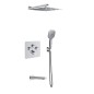 Kit termostático ducha empotrado 3-vías RS SMART cromo - K85T3011 Kit termostático ducha empotrado 3-vías RS SMART cromo - K85T3011