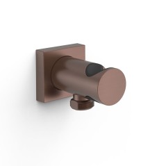 Soporte ducha con toma TRES volcanic - 21118221VO - Tres