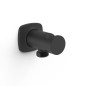 Soporte ducha con toma TRES negro mate - 22218201NM