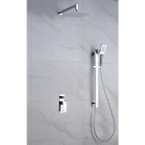 Kit monomando ducha empotrado 2-vías BORNEO cromo - GPB022 1