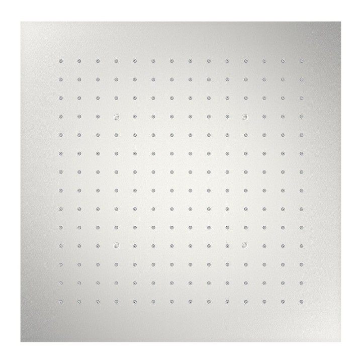 Rociador ducha RS cuadrado 450x450 mm inox cepillado - RE1K450IC 1