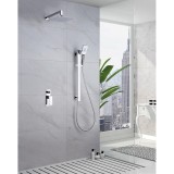 Kit monomando ducha empotrado 2-vías BORNEO cromo - GPB022 2