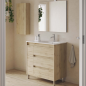 Mueble baño con patas SANSA 3 cajones 1 puerta lavabo enzo - Royo Group Mueble baño con patas SANSA 3 cajones 1 puerta lavabo enzo - Royo Group