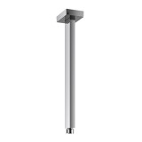 Brazo techo cuadrado 300 mm cromo - BVK300 1