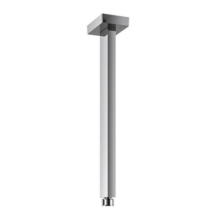 Brazo techo cuadrado 300 mm cromo - BVK300 1