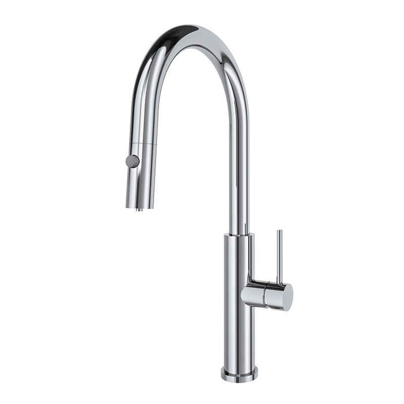 Monomando fregadero caño extraíble PURE WATER cromo - 848811