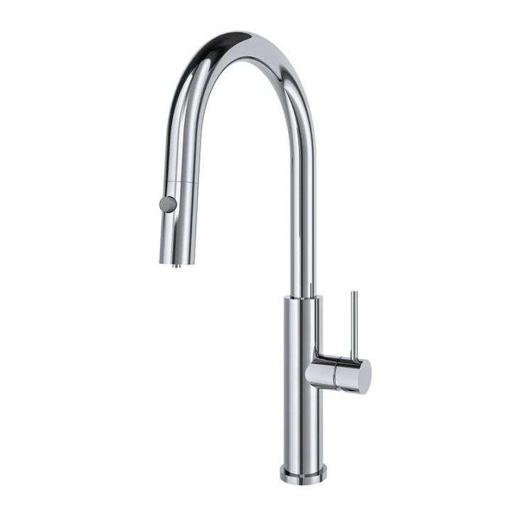 Monomando fregadero caño extraíble PURE WATER cromo - 848811 1