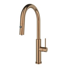 Monomando fregadero caño extraíble PURE WATER cobre cepillado - 848811CUC - Ramón Soler