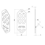 Grapa clip 6 mm. PEYGRAN - 03052001E 2