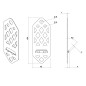 Grapa clip 6 mm. PEYGRAN - 03052001E Grapa clip 6 mm. PEYGRAN - 03052001E