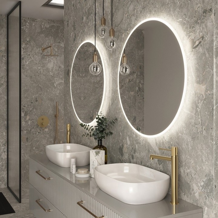 Espejo BELGICA luz frontal - Ledimex 8