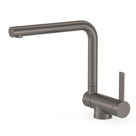 Monomando fregadero caño abatible Tres grafito - 23033503GR