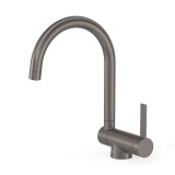 Monomando fregadero caño abatible TRES grafito - 23033502GR 1