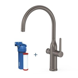 Monomando fregadero osmosis con filtro TRES grafito - 23045301GR 1