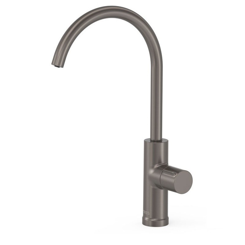 Monomando fregadero osmosis 1 agua TRES grafito - 23050301GR