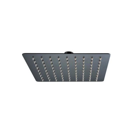 Rociador ducha IMEX cuadrado 20x20 cm. negro mate - RDC001NG
