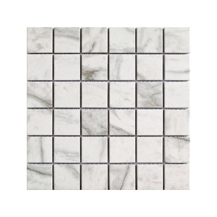 Malla Mosaico TECH ATRIO BLANCO 5x5 - Intermatex 1
