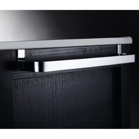 Toallero barra lateral mueble IMEX cromo - SPA001