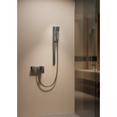 Barra ducha DRAVA negro mate - BDD002/NG - Imex
