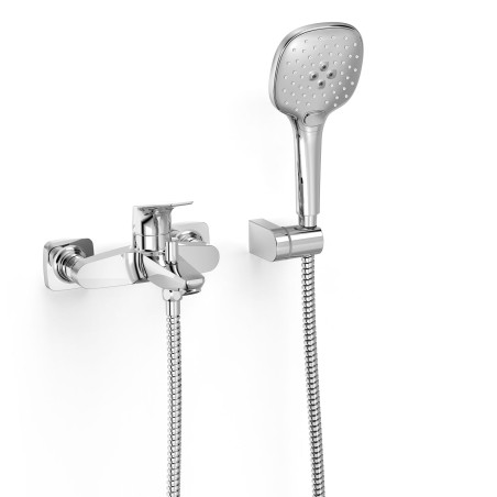 Monomando baño-ducha CANIGÓ-TRES cromo - 21717001 - Tres