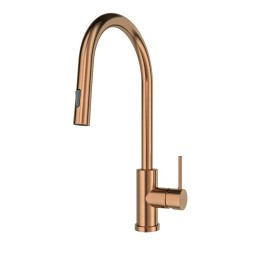 Monomando fregadero caño extraíble MAMMA MIA cobre cepillado - 841901V1CUC 1