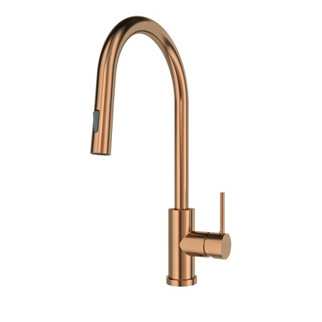 Monomando fregadero caño extraíble MAMMA MIA cobre cepillado - 841901V1CUC - Ramón Soler