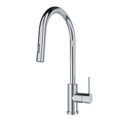 Monomando fregadero caño extraíble MAMMA MIA cromo - 841901V1 1