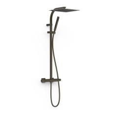 Conjunto termostático ducha OVER-WALL negro bronce - 19039305KMB - Tres