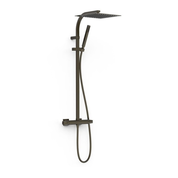 Conjunto termostático ducha OVER-WALL negro bronce - 19039305KMB 1
