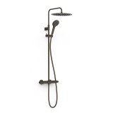 Conjunto termostático ducha OVER-WALL negro bronce - 19038705KMB 1