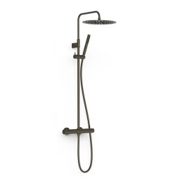 Conjunto termostático ducha OVER-WALL negro bronce - 19039302KMB 1