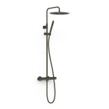 Conjunto termostático ducha OVER-WALL negro bronce - 19039302KMB 1