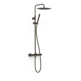 Conjunto monomando ducha FUJI-TRES negro bronce - 28119101KMB 1