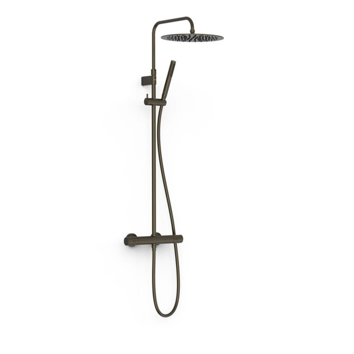 Conjunto monomando ducha FUJI-TRES negro bronce - 28119101KMB 1