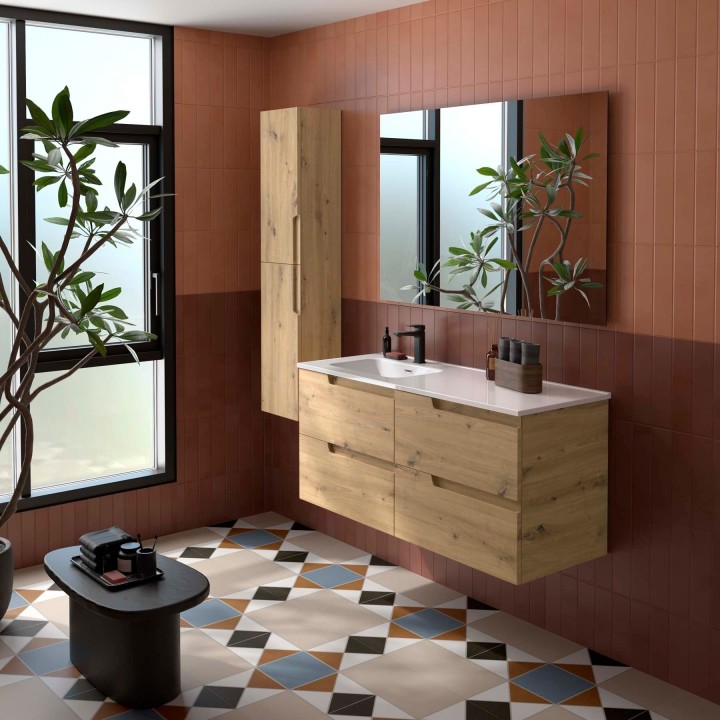 Mueble baño suspendido Vima configurable - Salgar 4