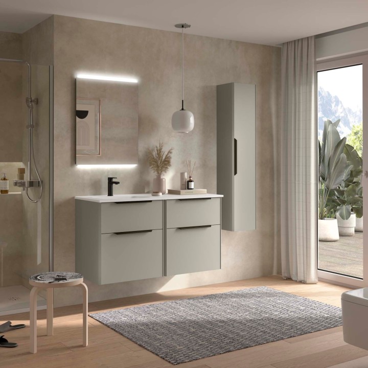 Mueble baño suspendio Luva configurable - Salgar 4